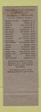 Matchbook Cover - Hotel Abraham Lincoln Reading PA