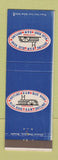 Matchbook Cover - Britling B&W Blue Boar Cafeterias Louisville Memphis TN