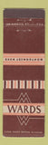 Matchbook Cover - Montgomery Ward Stores Hallmark Furniture