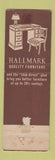 Matchbook Cover - Montgomery Ward Stores Hallmark Furniture