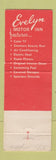 Matchbook Cover - Evelyn Motor Inn Laredo TX WEAR