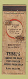 Matchbook Cover - Teibel's Restaurant