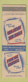 Matchbook Cover - Kwik Mix Mortar Concrete Flint MI WEAR