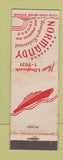 Matchbook Cover - Normandy Lounge Restaurant Chicago IL WEAR
