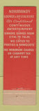 Matchbook Cover - Normandy Lounge Restaurant Chicago IL WEAR