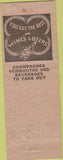 Matchbook Cover - Tresch's Wine Shoppe Cleveland OH