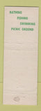 Matchbook Cover - Riviera Motel Gonic NH