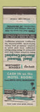 Matchbook Cover - Learn Motel Hotel Management NW Schools Portland OR WEAR