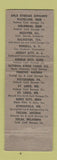 Matchbook Cover - City Products Corp Cold Storage CHAIN