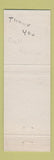 Matchbook Cover - Kansas City Flying Service MO