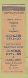Matchbook Cover - Central Dryv Inn Tucson AZ