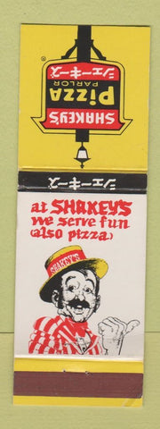 Matchbook Cover - Shakey's Pizza Parlor Japan? WEAR