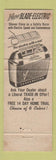 Matchbook Cover - Sunbead Shaver Electric WEAR