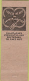 Matchbook Cover - Tresch's Wine Shoppe Cleveland OH