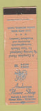 Matchbook Cover - Anderson Flower Shop Santa Monica CA WORN