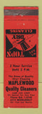 Matchbook Cover - Maplewood Cleaners WEAR