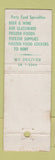 Matchbook Cover - McKenna's liquor foods Detroit MI WEAR