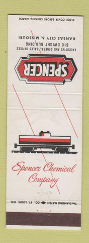 Matchbook Cover - Spencer Chemical Kansas City MO