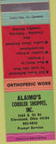 Matchbook Cover - Alaimo's Cobbler Shoppes Cleveland OH