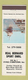 Matchbook Cover - Real Bernard Sport Enrg St Paul D'Abbotsford QC