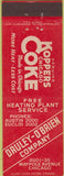 Matchbook Cover - Koppers Coal Coke Druley O'Brein Co Chicago IL