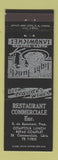 Matchbook Cover - Restaurant Commerciale Levis QC