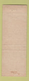 Matchbook Cover - Restaurant Commerciale Levis QC