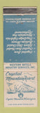 Matchbook Cover - Crystal Mountain Resort WA WEAR