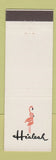 Matchbook Cover - Hialeah Miami FL