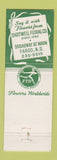 Matchbook Cover - Shotwell Floral Flowers Fargo ND