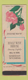 Matchbook Cover - Half Way House Sheridan WY