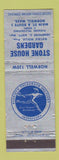 Matchbook Cover - Stone House Gardens Norwell MA WEAR