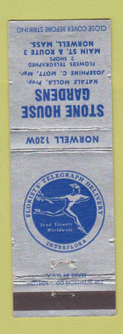 Matchbook Cover - Stone House Gardens Norwell MA WEAR