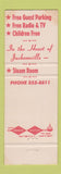 Matchbook Cover - Hotel George Washington Jacksonville FL