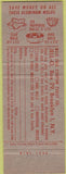 Matchbook Cover - Jello Molds offer BBQ Salad