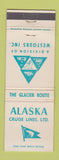 Matchbook Cover - Alaska Cruise Lines WEAR