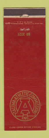 Matchbook Cover - Tacoma Athletic Commission WA WEAR