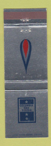 Matchbook Cover - Columbia Gas System