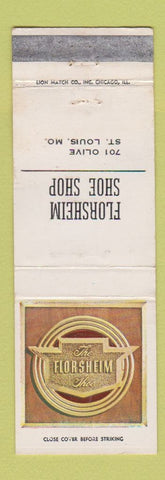 Matchbook Cover - Florsheim Shoe Shop St Louis MO WORN