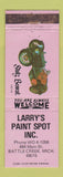 Matchbook Cover - Larry's Paint Spot Battle Creek MI