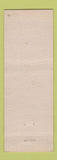 Matchbook Cover - Croatian Fraternal Union Warren OH