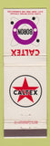 Matchbook Cover - Caltex oil gas Boron South Africa