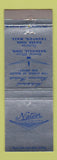 Matchbook Cover - Natcor Aluminum Nashville TN Taunton MA Dover TN