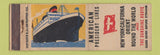 Matchbook Cover - American President Lines WEAR