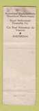 Matchbook Cover - KNSM Line Shipping? Amsterdam WEAR