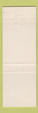 Matchbook Cover - City of Dearborn MI Employees Credit Union YELLOW