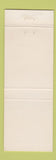 Matchbook Cover - City of Dearborn MI Employees Credit Union WHITE