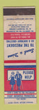 Matchbook Cover - March of Dimes Infantile Paralysis