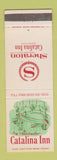 Matchbook Cover - Shearton Hotel Catalina Inn Orlando FL