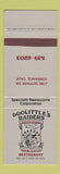 Matchbook Cover - Doolittle's Raiders Restaurant Torrance CA
